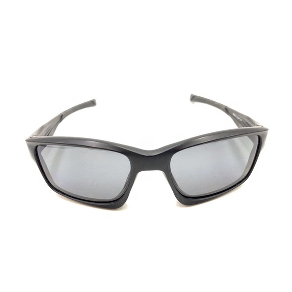 Oakley Chainlink OO9247-15 Satin Black Sunglasses Gray Lens 57-17 138 Designer - Picture 2 of 12